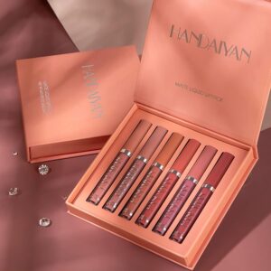 6Pcs/Box Matte Liquid Lipstick