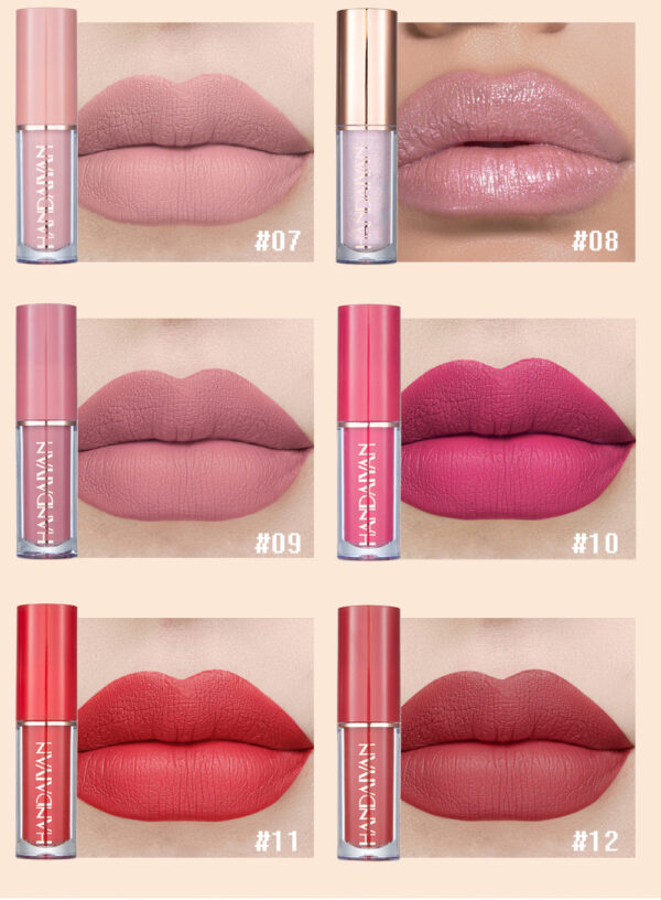 12Pcs/Box Matte Liquid Lipstick - Image 9