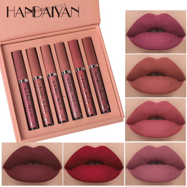 6Pcs/Box Matte Liquid Lipstick - Image 11