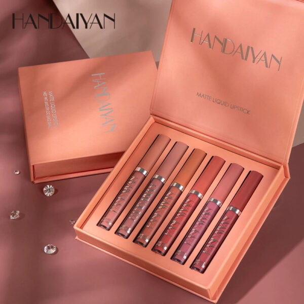 6Pcs/Box Matte Liquid Lipstick - Image 2