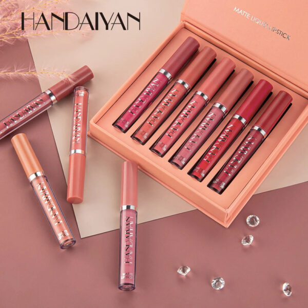 6Pcs/Box Matte Liquid Lipstick - Image 5