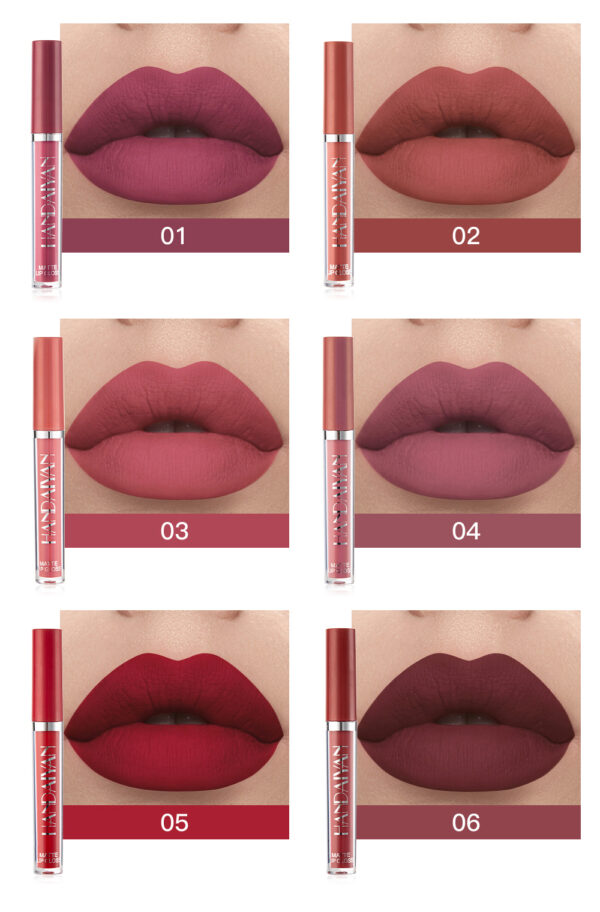 6Pcs/Box Matte Liquid Lipstick - Image 6