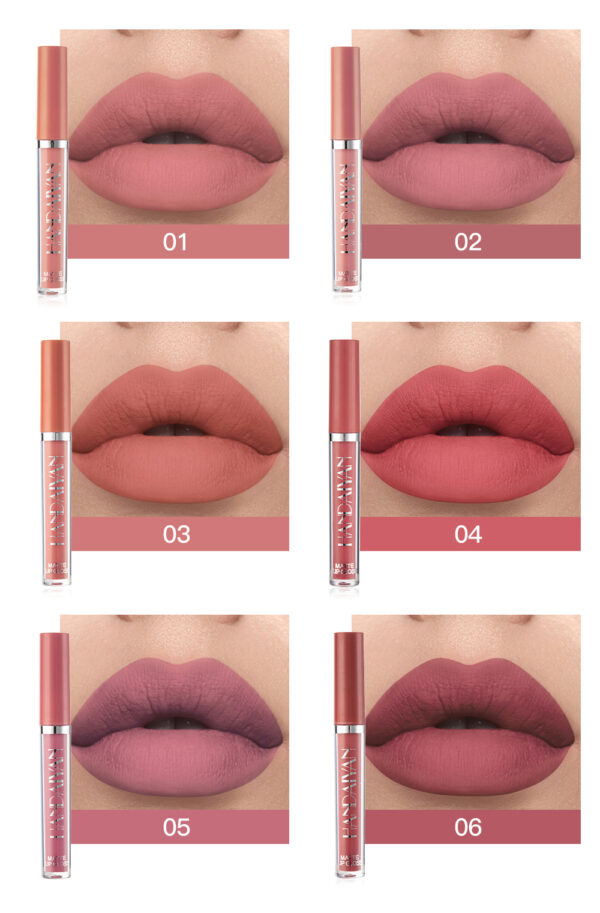 6Pcs/Box Matte Liquid Lipstick - Image 7