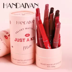 Handaiyan 8PCS Velvet Matte Lipstick Set