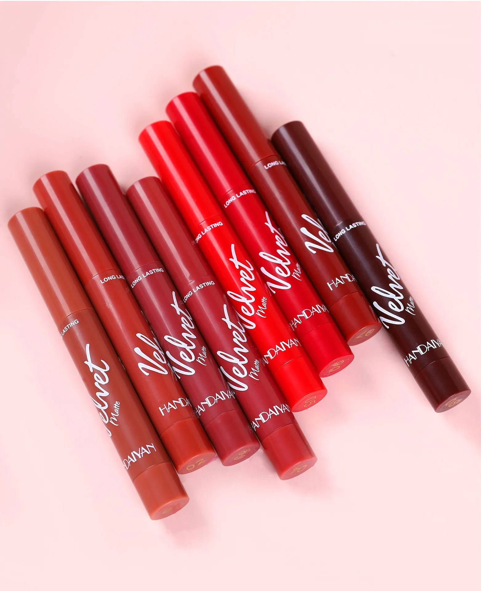 8pcs Velvet Matte Lipstick Collection | Korean Lip Stick Set with Gift Box - Image 2